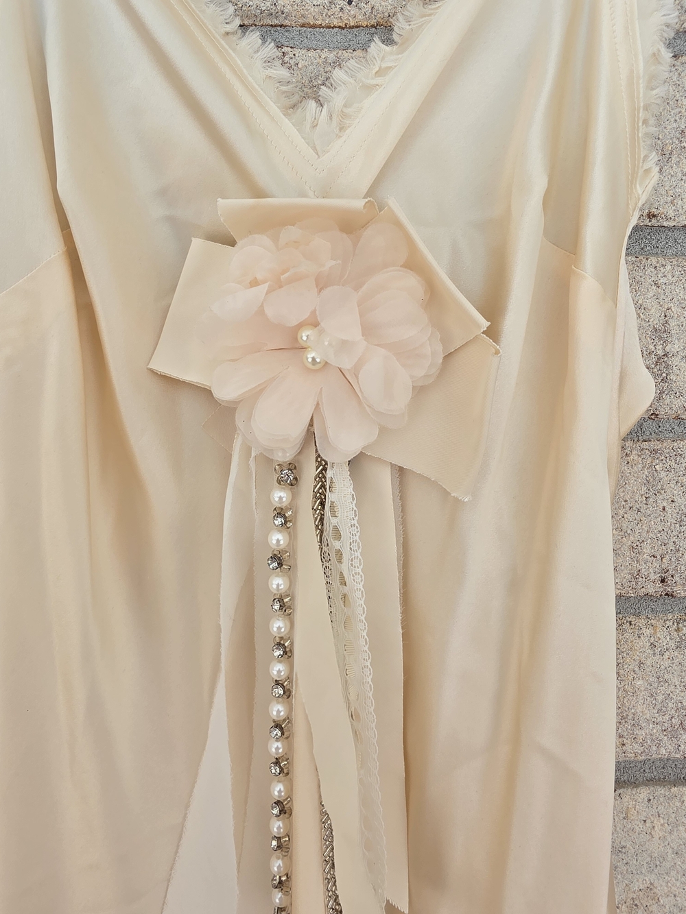 LoveShackFancy Elizabella SIlk Maxi Dress - Picture 6 of 7